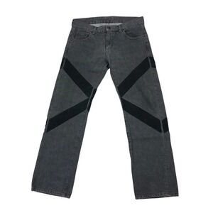 Neighborhood Fragment 2002 Narrow Black Denim Jeans Vintage Men's Small 31x28